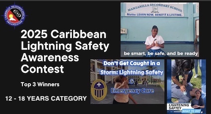 Lightning safety contest winner, 12-18 years